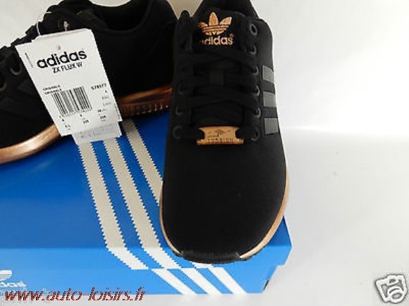 Adidas femme zx flux noir hotsell et rose gold